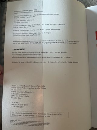 Club Parachute 2, méthode de français Livre de ...