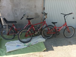 2 Bicicletas rojas TOPBIKE XV TEENS