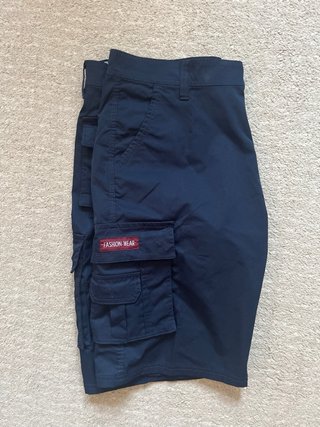Stone Island Pantalones Cargo Azul