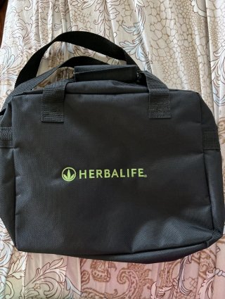 Maletín Herbalife Negro y Verde