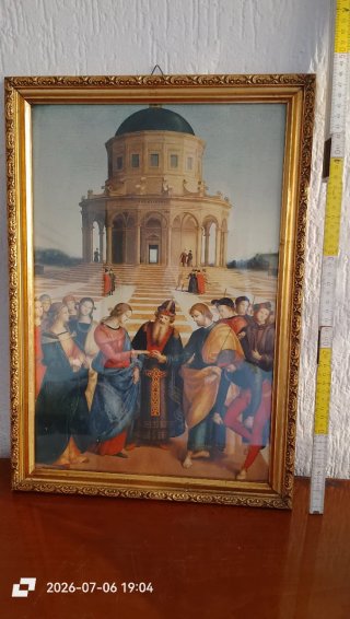 Riproduzione Lo Sposalizio della Vergine