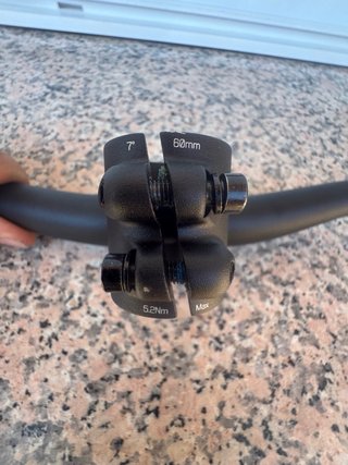 Manillar y potencia Bontrager Rhythm aluminio
