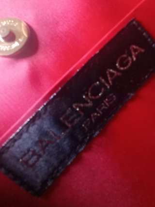 Bolso de noche Balenciaga negro y dorado