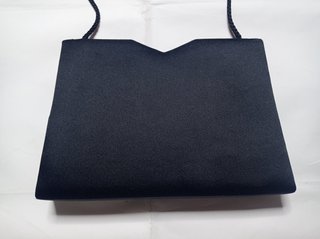 Bolso de noche Balenciaga negro y dorado