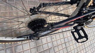 Bicicleta Montaña FS 26 Negre i vermella