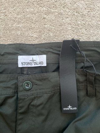 Stone Island Pantalones Cargo Verdes
