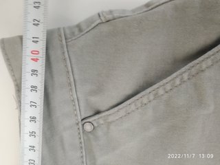 Pantalón corto verde mujer T42