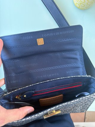 Bolso Tommy Hilfiger Beige y Azul
