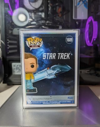 Funko Star Trek James Kirk 1689 Glitter +Protector