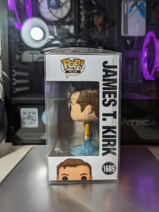 Funko Star Trek James Kirk 1689 Glitter +Protector