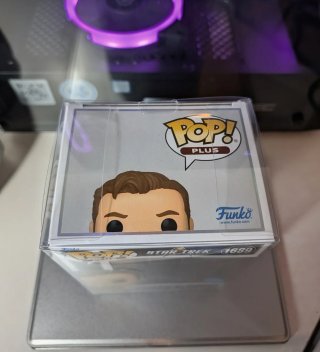Funko Star Trek James Kirk 1689 Glitter +Protector