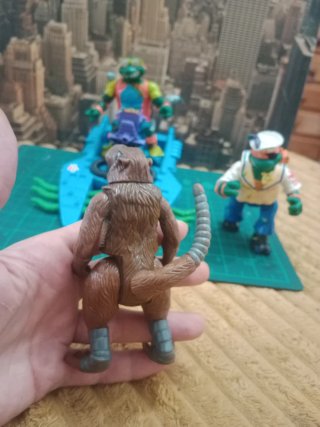 Lote Tortugas Ninja y Vehículo