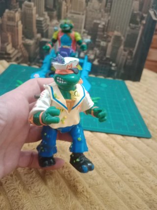 Lote Tortugas Ninja y Vehículo