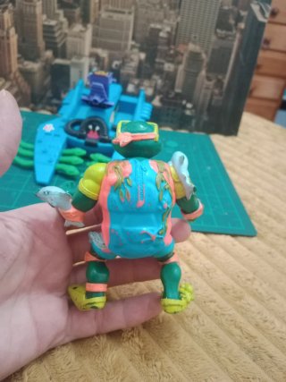 Lote Tortugas Ninja y Vehículo