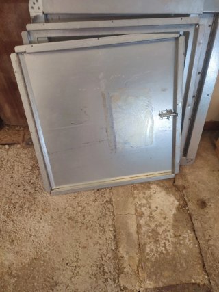 Puertas de hierro 58x58cm