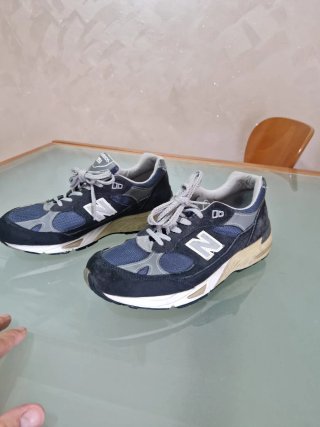Scarpe New Balance 991 Blu/Grigie