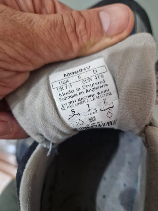 Scarpe New Balance 991 Blu/Grigie