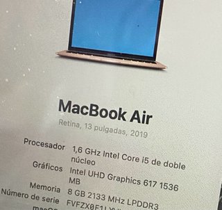 MacBook Air 13 2019 Rosa