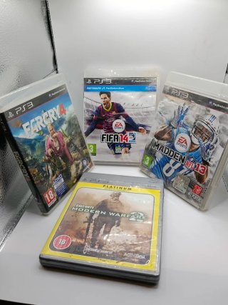 PS3 Juegos: Far Cry 4, FIFA 14, Madden 13, MW2