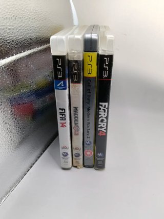 PS3 Juegos: Far Cry 4, FIFA 14, Madden 13, MW2