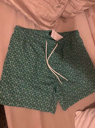 Bañador Hombre Verde Talla L Nuevo