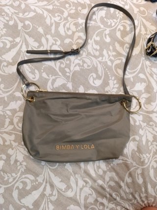 BIMBA Y LOLA Bolso bandolera gris/ verdoso