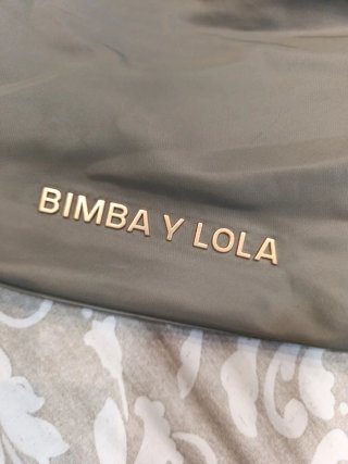 BIMBA Y LOLA Bolso bandolera gris/ verdoso