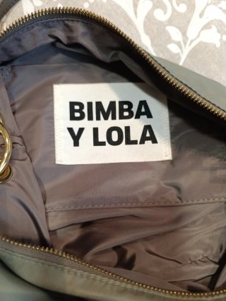 BIMBA Y LOLA Bolso bandolera gris/ verdoso