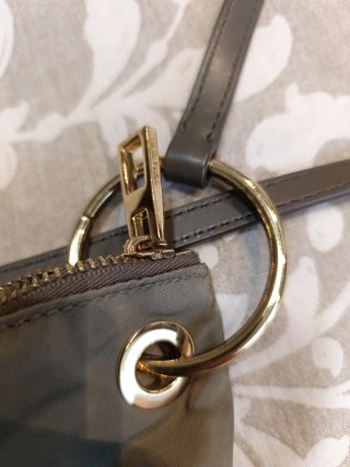 BIMBA Y LOLA Bolso bandolera gris/ verdoso