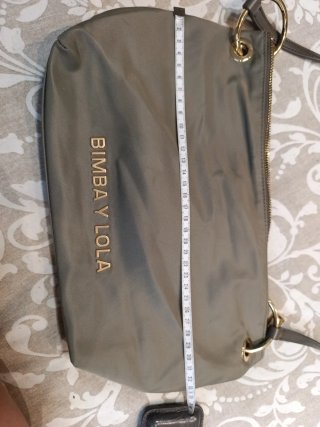 BIMBA Y LOLA Bolso bandolera gris/ verdoso