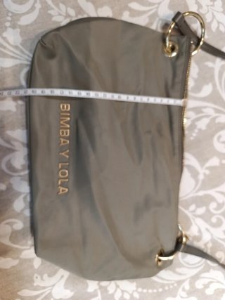 BIMBA Y LOLA Bolso bandolera gris/ verdoso