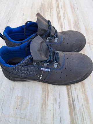 Zapatos de Trabajo Anibal Negros y Azules