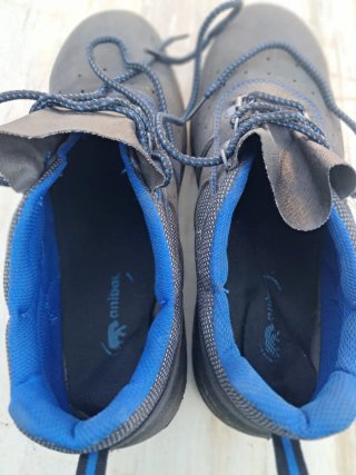 Zapatos de Trabajo Anibal Negros y Azules
