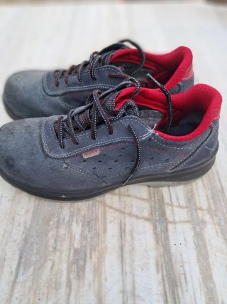 Zapatos de Trabajo Anibal Negros y Azules