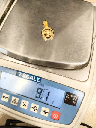 Colgante Oro 18kt Herradura y Caballo