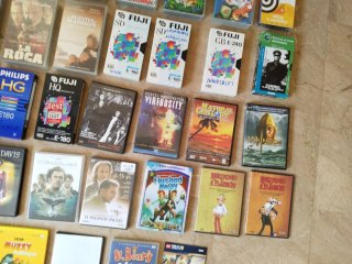 Lote Películas DVD y VHS