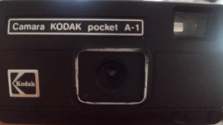 Cámara Kodak Pocket A-1 Negra