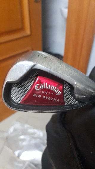Set de Palos de Golf con Bolsa Negra. 9 palos