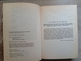 Libro Don Quijote de la Mancha ilustrado tapa dura