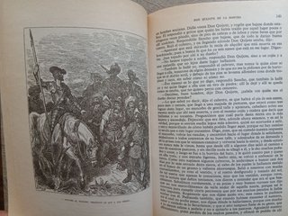 Libro Don Quijote de la Mancha ilustrado tapa dura