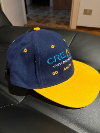 Cappellino Creative Blu/Giallo