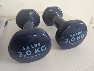 2 Pesas 2kg Decathlon Nyamba