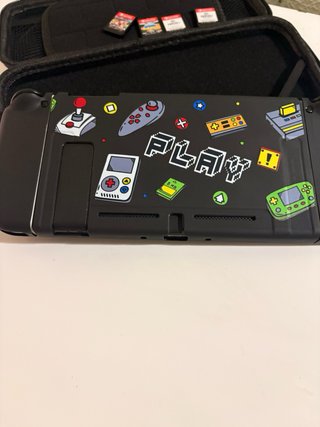 Nintendo Switch V2 + Estuche + 4 Juegos !!!