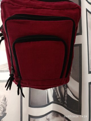 Bandolera unisex roja