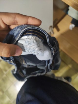Vaqueros largos con pintura
