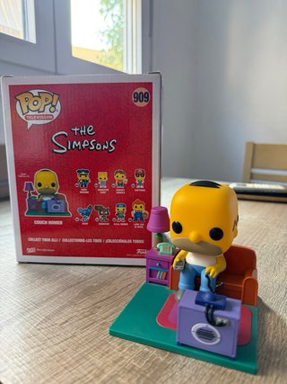 Funko Pop Couch Homer 909 Los Simpson
