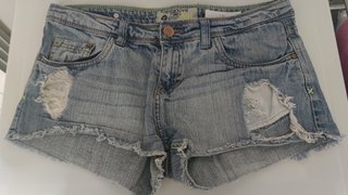 Lote 2 shorts vaqueros mujer T38