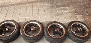 Llantas 4x108 R15/195 /50 con Neumáticos