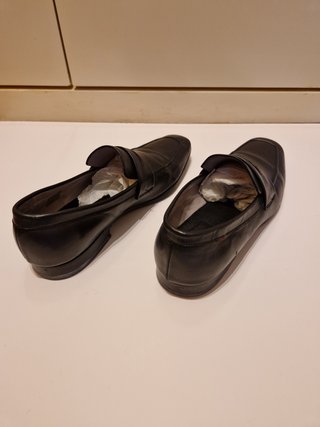 Zapatos mocasines de piel Armand Basi negros
