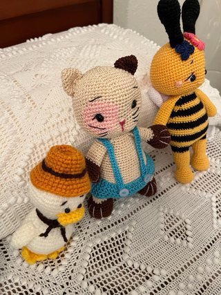 Muñeco crochet  Hechos a mano  Cada uno 8€